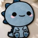 Blue Kitty Rug